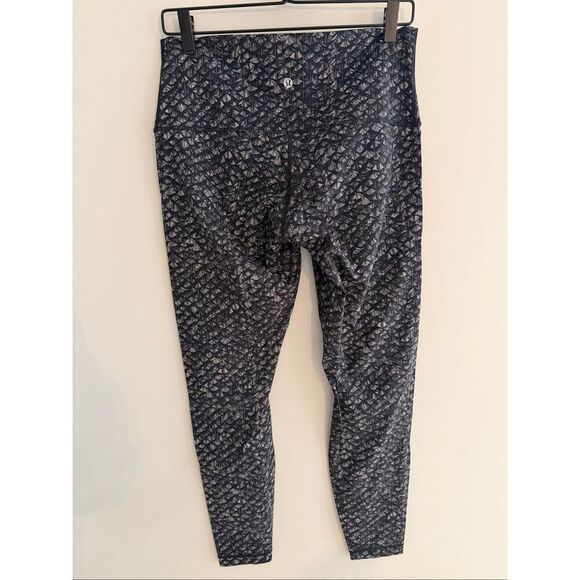 Lululemon High Times Pant (Nulux) Iridescent Multi Black Size 12 - Picture 8 of 11